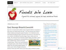 Tablet Screenshot of foodswelove.com